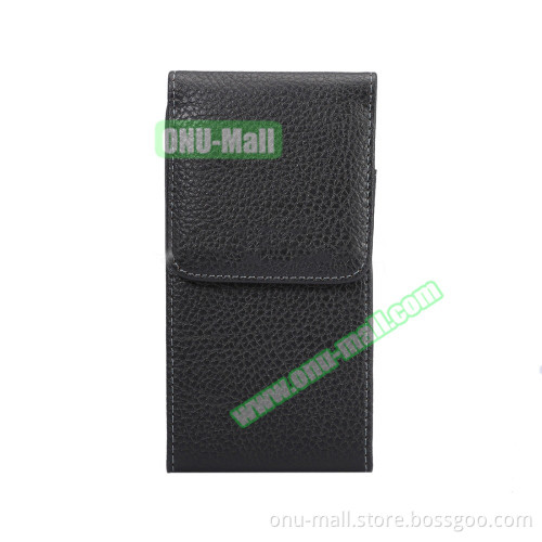 Litchi Texture Leather Phone Case for Samsung Galaxy S7 Edge Case with Back Clip